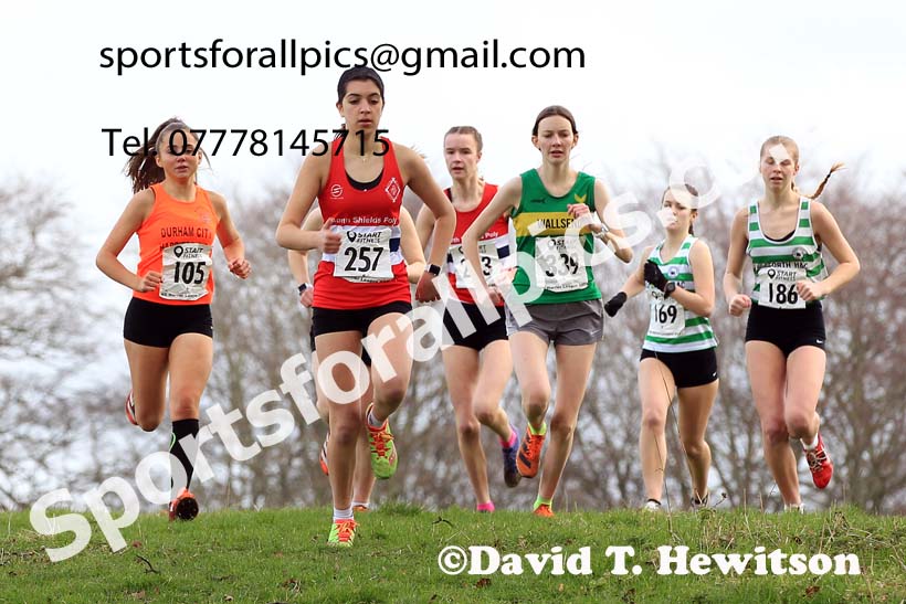 Womens Under-17s and Under-20s 2023 NEHL, Alnwick, Northumberland. Photo: David T. Hewitson/Sports for All Pics